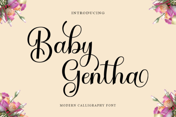 Baby Gentha: A Script Handwritten Font for Warm, Human Branding