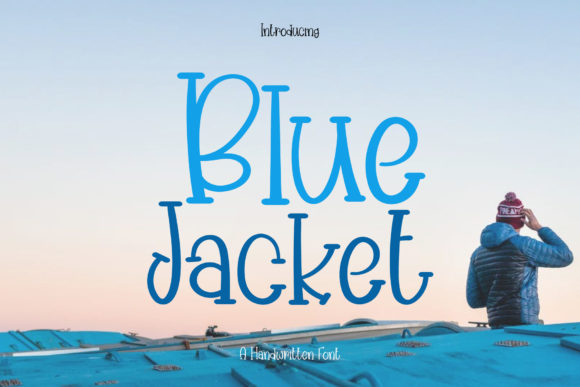Blue Jacket: A Cute and Quirky Display Font for Playful Digital Brands