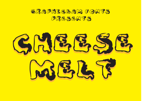 Cheese Melt: A Playful Display Font Worth Downloading
