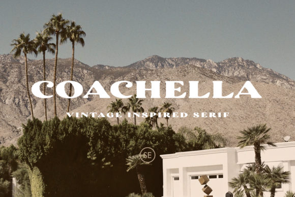 Coachella Serif Font for Handmade & Printable Designs