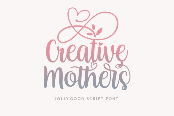 Creative Mothers Script Font for Elegant Campaign Design
