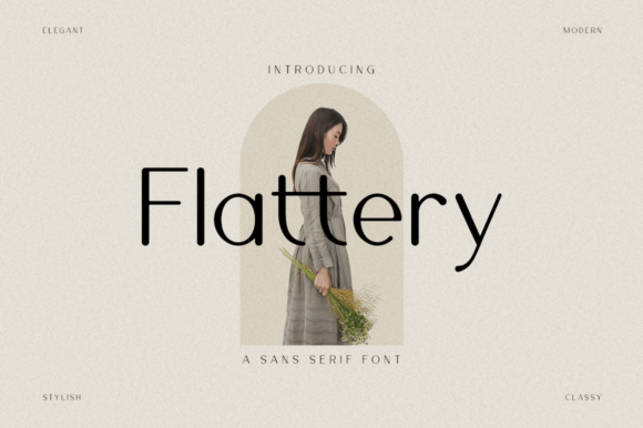 Flattery: A Minimal Sans Serif Font for Digital Design