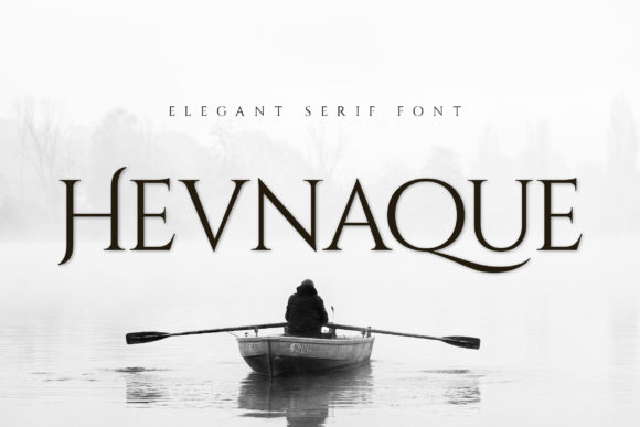 Hevnaque: A Modern Serif Font for Editorial Elegance