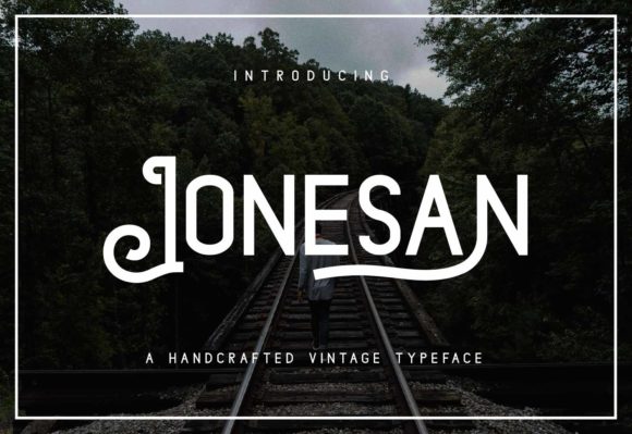 Jonesan Display Font for Timeless Branding