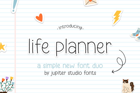 Life Planner Duo Sans Serif Font for Clean Campaign Design