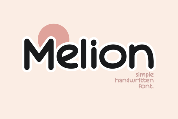 Melion Font for Warm, Trustworthy Branding