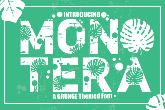 Mon Tera: A Bold Display Font for High-Energy Branding