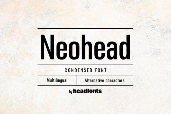 Neohead: A Modern Sans Serif Font for Makers