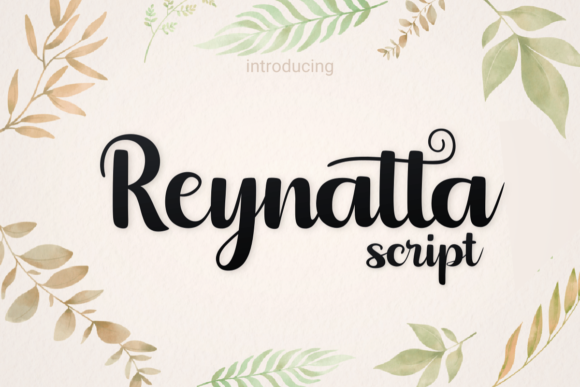 Reynatta: Elegant Script Handwritten Font for Brand Campaigns