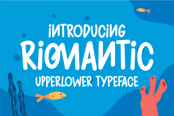 Riomantic: A Cool, Relaxed Display Font for Modern Branding