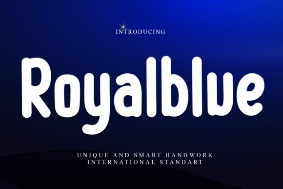 Royalblue Script Handwritten Font for Branding That Stands Out