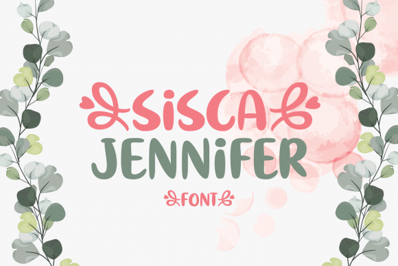 Sisca Jennifer: A Chunky Handwritten Font for Social Media and Branding