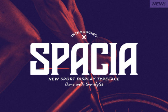 Spacia Font: A Bold Display Typeface for High-Impact Campaigns