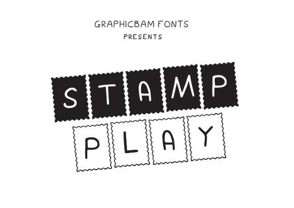 Stamp Play: A Decorative Font for Playful Brand Campaigns