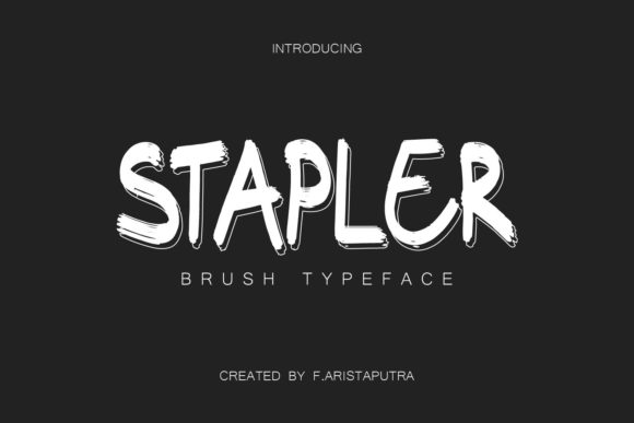 Stapler Font: A Relaxed, Friendly Display Typeface for Down-to-Earth Branding