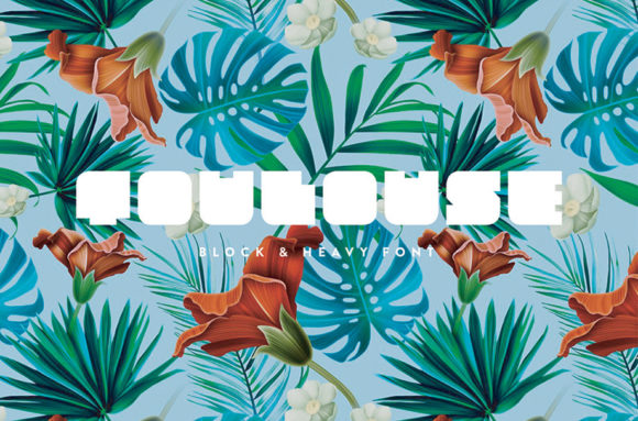 Toulouse Font: Bold Display Typeface for Handmade Creators