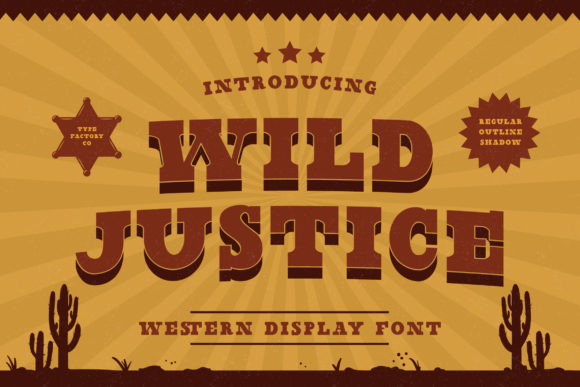 Wild Justice Display Font for Bold Digital Branding